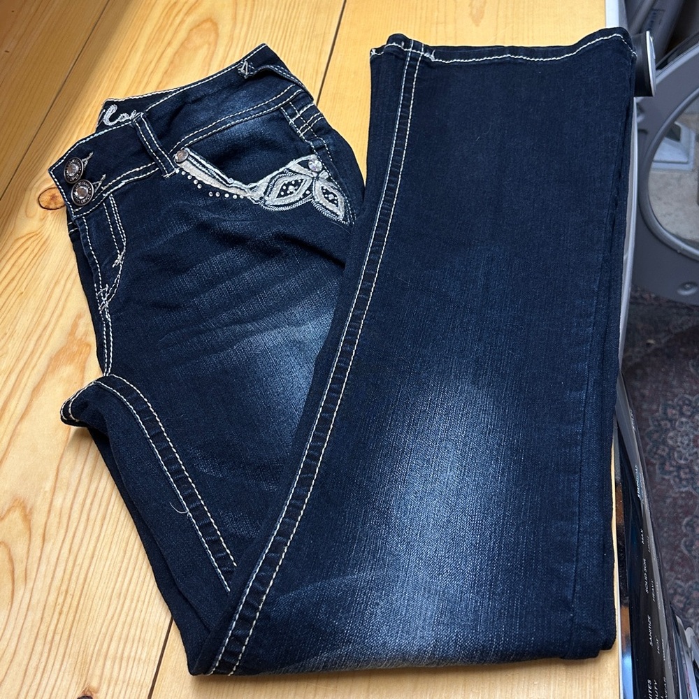 Wallflowers Rhinestone Jeans - Picture 3 of 5